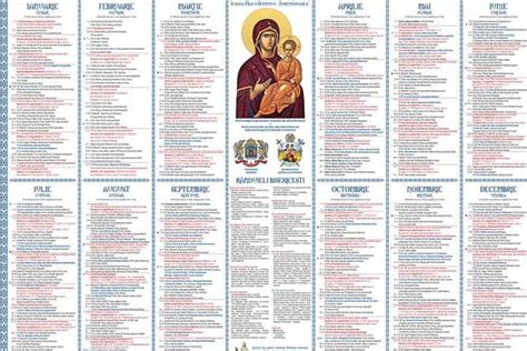 Calendar Ortodox August 2021